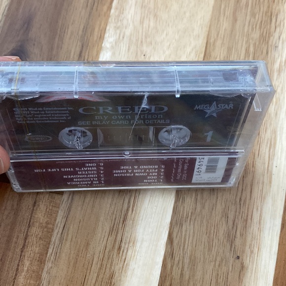 CREED - My Own Prison 1999 Cassette ( Collectible) Mega Star - Picture 5 of 7